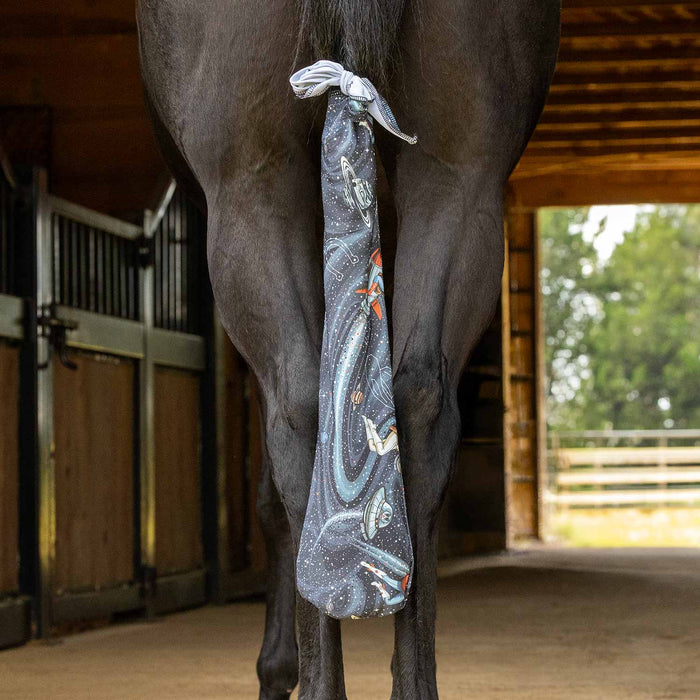 Jeffers Expression Lycra Horse Tail Bag, 24" Long - JEFCL4 - PreSale Cosmic Cowgirl - 24"L x 6"W - 1 ct - 4