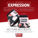 Jeffers Expression No - Turn Bell Boots for Horses, Pair - JEF2LW - Rose Garden - Medium - 2 ct - 3