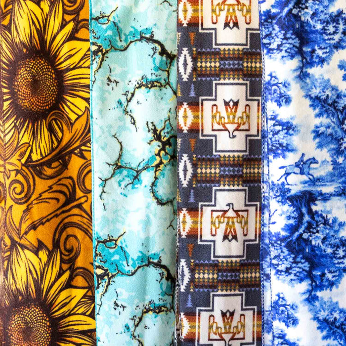 Jeffers Expression Oversized Fleece Throw Blanket, 60" x 84" - JEF2WU - Thunderbird - 4