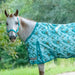 Jeffers Expression Pony 1200 Denier Medium Weight Standard Neck Turnout Blanket, 240g Fill - JEFCHV - PreSale Bisbee Blue - 39" - 8