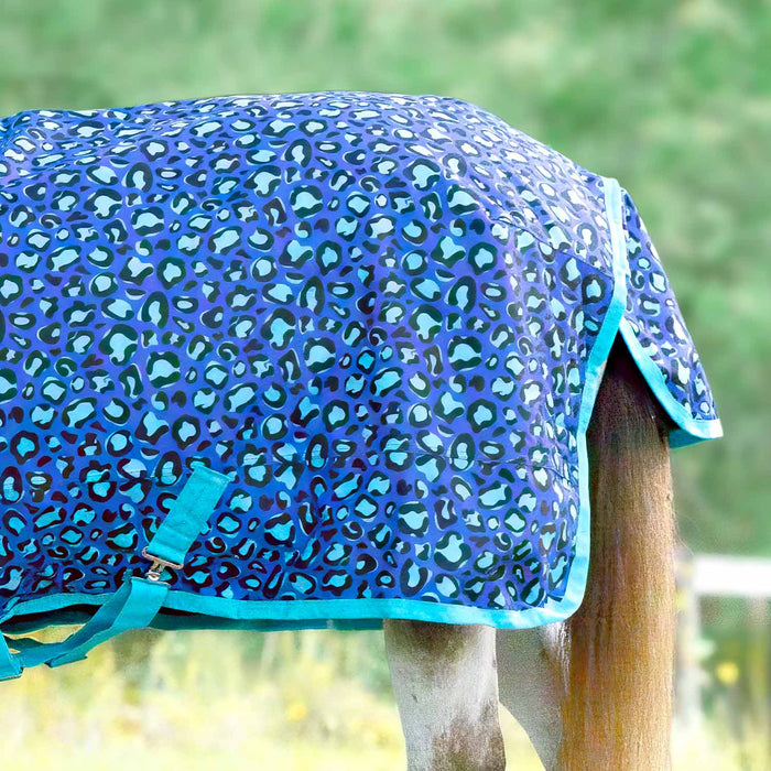 Jeffers Expression Pony 1200 Denier Medium Weight Standard Neck Turnout Blanket, 240g Fill - JEFCJG - Maya Cheetah - 39" - 6