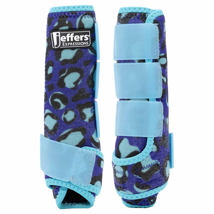 Jeffers Expression Protective Boots for Horses - JEFCKW - PreSale Maya Cheetah - Small - 2 ct - 4