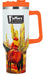 Jeffers Expression Stainless Steel Lidded Tumbler with Handle, 40 oz (Straw Included) - JEF1WU - Cattle Drive - 40 oz - 5