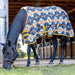 Jeffers Expression Standard Neck Fleece Horse Cooler - JEF2TY - Thunderbird - 66" - 15
