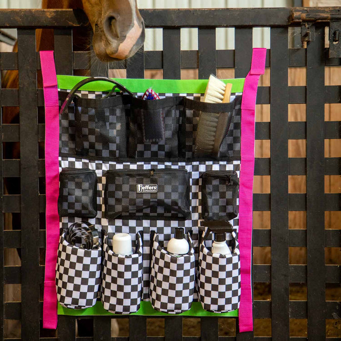 Jeffers Expression Trailer Door Horse Grooming Caddy - JEF2K8 - Skater Cowgirl - 19