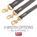Jeffers Flat Leather Dog Leash with Hand Strap Handle, 6'L - 8M0E - 3/4"W x 6'L - 3