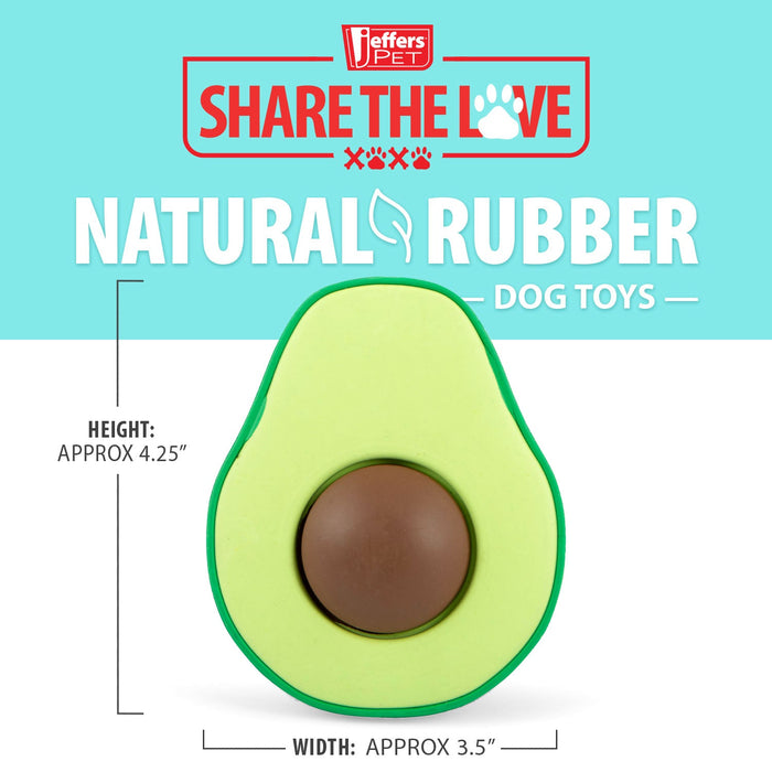 Jeffers Floating Natural Rubber Dog Chew Toy with Vanilla Scent for Dental Health and Water Play - I7RQ - Cucumber - Medium - 1 - 4