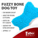 Jeffers Fuzzy Shapes with Squeakers, Assorted Colors - Jeffers - Dog Supplies > Dog Toys
