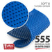 Jeffers GROOMIT - Rubber Grooming Glove for Animals - IAGH - Blue - 6