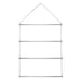 Jeffers Chrome - Plated Steel Hanging Horse Blanket Storage Rack - IAAR - 1