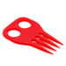 Jeffers Horse Braiding Comb – Durable Plastic Mane Braiding and Banding Tool - IACB - Assorted - 6