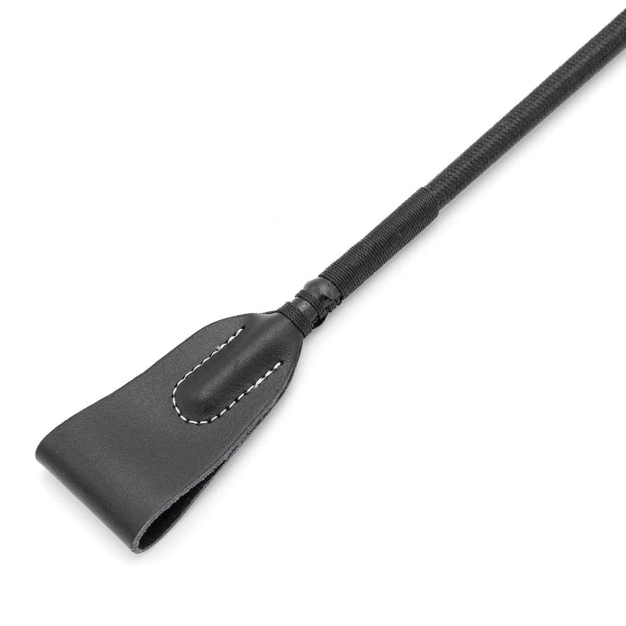 Jeffers Horse Jumping Training Bat, 20" Riding Crop with Wrist Strap - FBGD - Black - 4