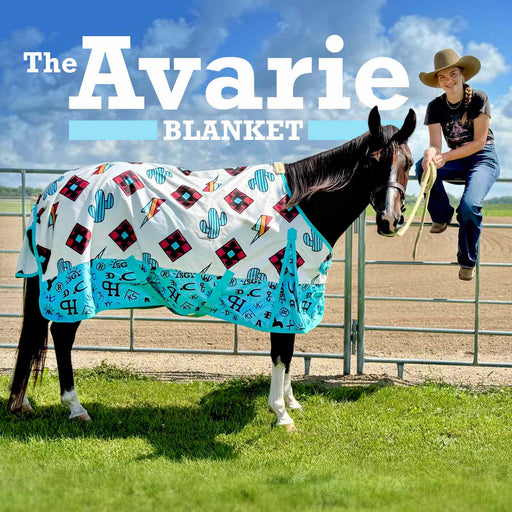 Jeffers Limited Edition "The Avarie" 1200 Denier Economy Plus Standard Neck Horse Turnout Sheet, Waterproof 0g Fill - GAGYY - Avarie - 66" - 1