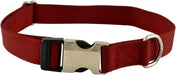 Jeffers Millennium Dog Collar - JQM7 - 1"W x 18 - 26"L - Red - 1