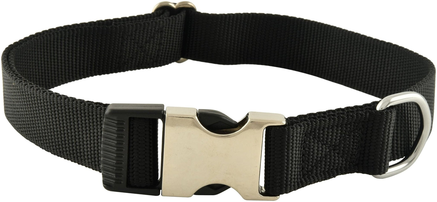 Jeffers Millennium Dog Collar - JQM9 - 1"W x 18 - 26"L - Black - 3