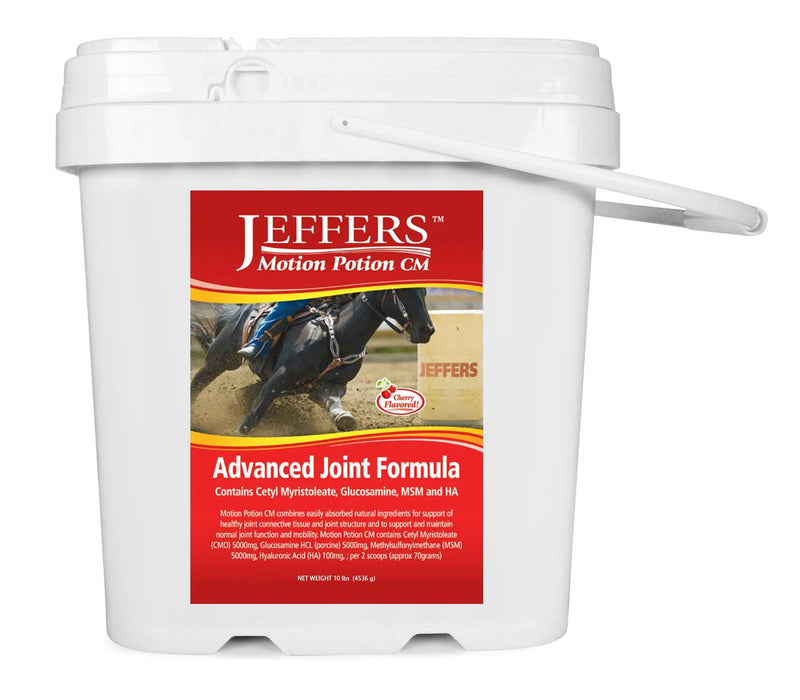 Jeffers Motion Potion CM Advanced Joint Formula Powder Supplement for Horses - JAXM1 - 5 lbs - Up to 60 Day Supply - 3