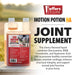 Jeffers Motion Potion Equine Joint Supplement Liquid with HA - JAXM3 - Cherry - 38 oz (28 to 38 servings) - 2