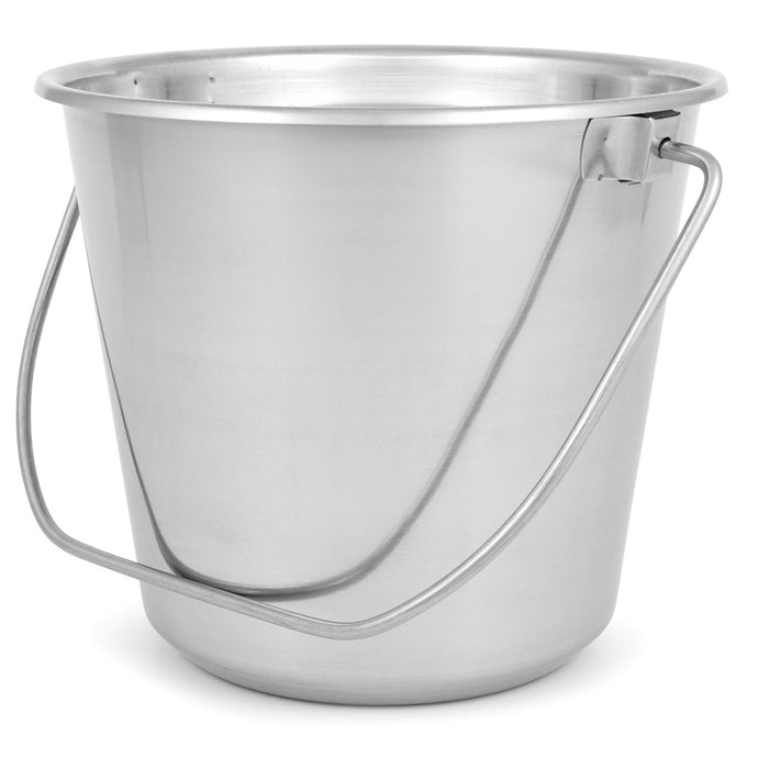 Jeffers Multi - Purpose Stainless Steel Pails with Handle - G3P5 - 6 quart - 13