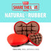 Jeffers Natural Rubber Box of Chocolates Dog Chew Toy for Medium - Chewers - I7Q7 - Multi - Small - 1 - 4