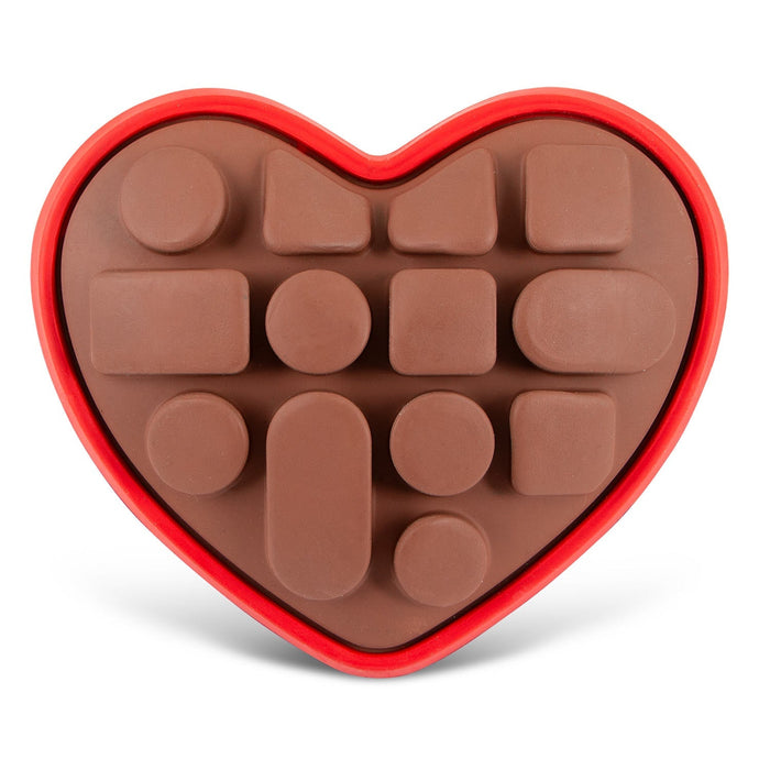 Jeffers Natural Rubber Box of Chocolates Dog Chew Toy for Medium - Chewers - I7Q7 - Multi - Small - 1 - 7