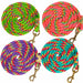 Jeffers Neon Poly Lead Rope with Bolt Snap, 8' - XQEA-KIT - 4 Color Set (Spiral Pattern) - 4 - 20