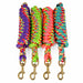 Jeffers Neon Poly Lead Rope with Bolt Snap, 8' - XQEB - Turquoise - 1 - 2