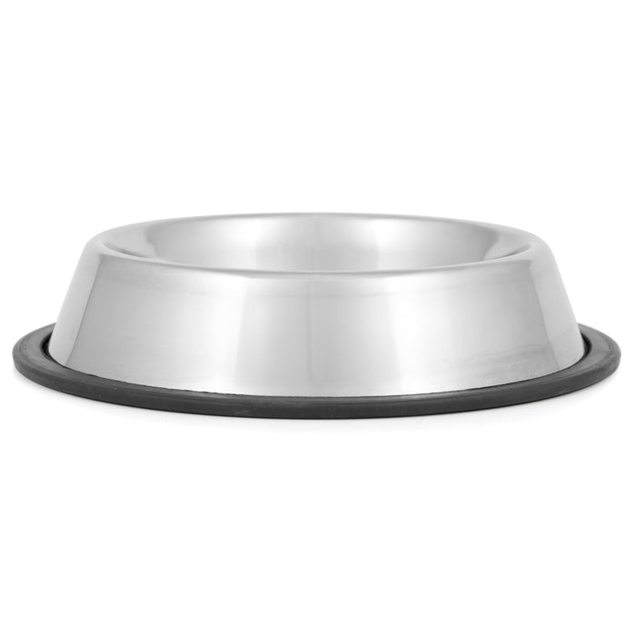 Jeffers No - Skid/No - Tip Stainless Steel Pet Bowls - G3N1 - 1 pint - 10