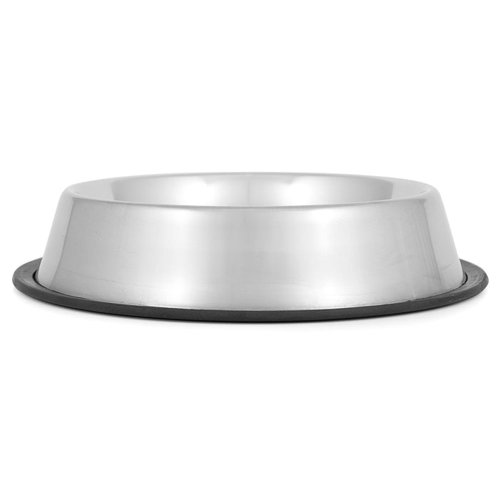 Jeffers No - Skid/No - Tip Stainless Steel Pet Bowls - G3N2 - 1 quart - 12