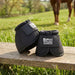 Jeffers No-Turn Bell Boots for Horses, Solid Colors, 2 Count - JEF2MD - Medium - PreSale Black - 2 ct - 5