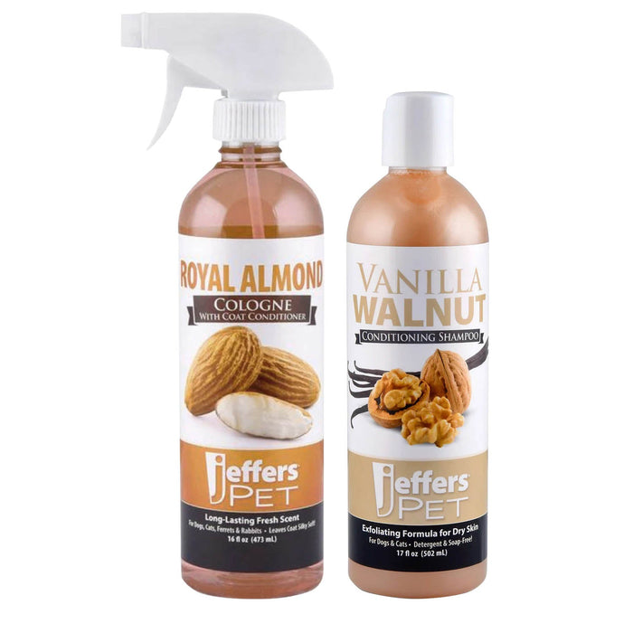 Jeffers Nutty Dog Pet Shampoo & Cologne, 2 Piece Kit - TZC4-KIT - 1