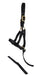 Jeffers Nylon "Grow With Me" Weanling Horse Halter, 3/4"W - SSGV - Black - 5