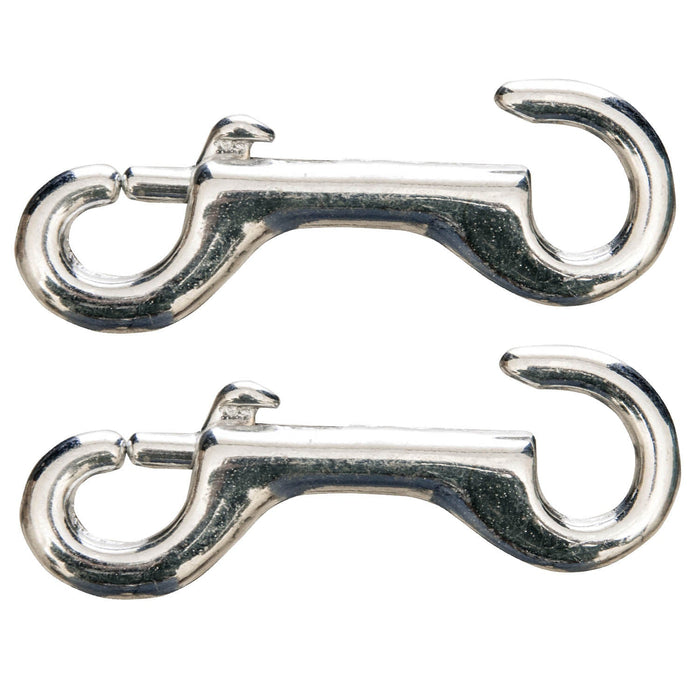 Jeffers Open Eye Snap - IABX-2 - Zinc - plated - 4" L - 2 pk - 2