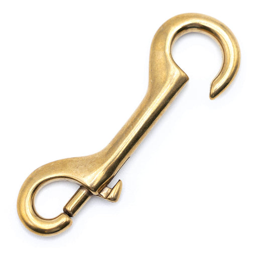 Jeffers Open Eye Snap - IAN1 - Brass - 4" L - Single - 6