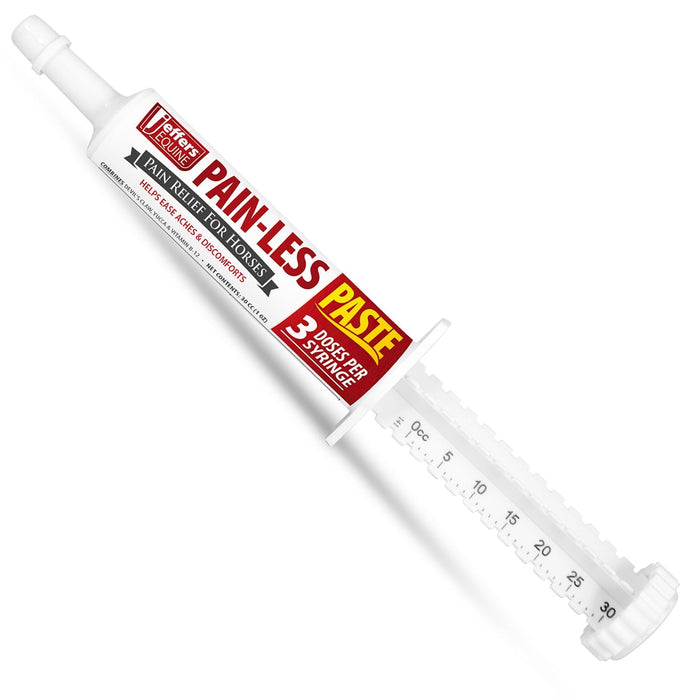 Jeffers Pain - Less Pain Relief Paste for Horses - JEF2P5 - 30 cc - 1 - 5