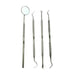 Jeffers Pet Dental Care Kit – Stainless Steel Scaler and Scraper Set for Dogs and Cats – Teeth Cleaning & Tartar Remover Tools - JIU5 - 4 Piece Pack - 3