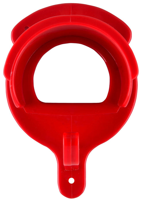 Jeffers Wall Mount Durable Plastic Horse Bridle Bracket - IAH8 - Red - 1 - 1