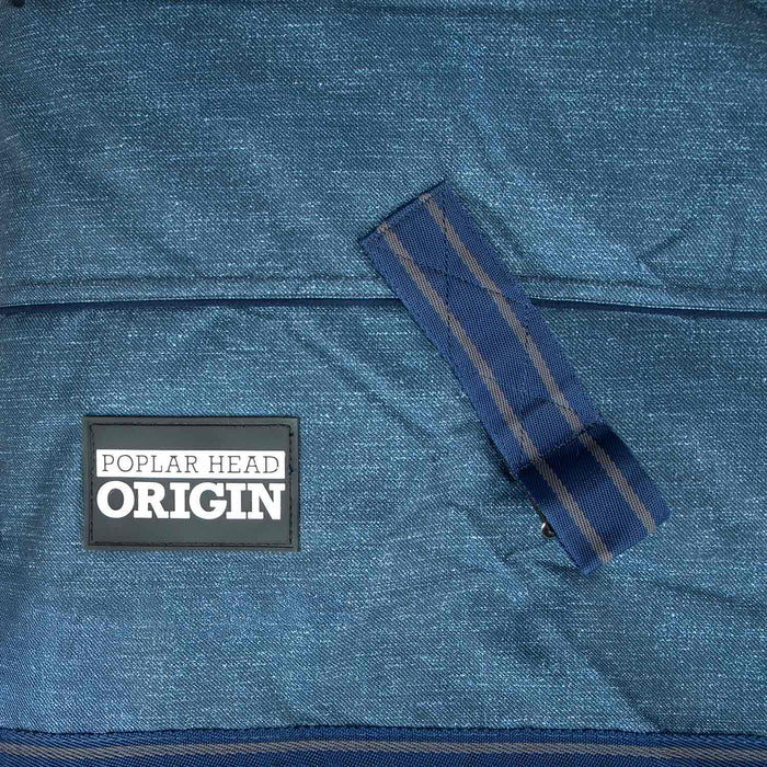 Jeffers Poplar Head "Origin" 600D Medium Weight Turnout Blanket, 240g | Waterproof & Breathable Horse Blanket - GAG1RA - Blue Jean Baby - 66 in - 25