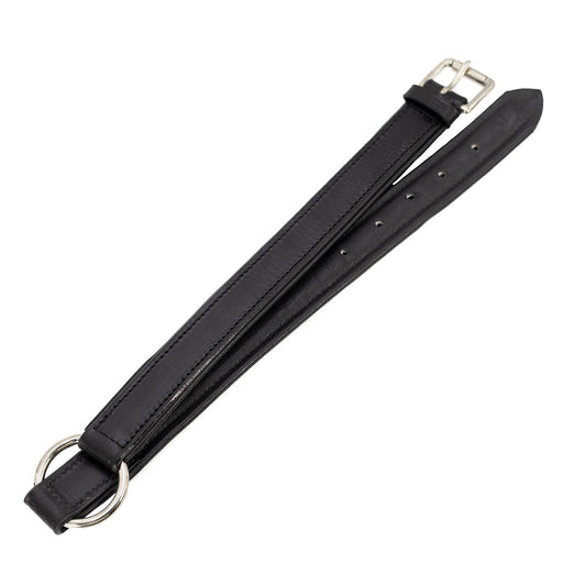 Jeffers Premium Padded Black Leather Dog Collars - GAGJU - 5/8" x 12" - Black - 1