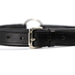Jeffers Premium Padded Black Leather Dog Collars - GAGJU - 5/8" x 12" - Black - 3