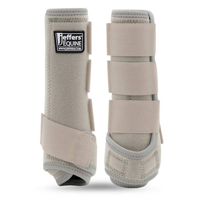 Jeffers Protective Horse Boots, Solid Colors - JEF2XP - Small - Khaki - 2 ct - 16