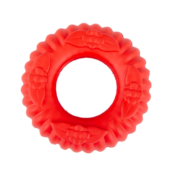 Jeffers Red Virgo Tugger Natural Rubber Dog Dental Chew Toy for Interactive or Solo Play - I7RX - Red - Small - 1 - 8