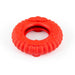 Jeffers Red Virgo Tugger Natural Rubber Dog Dental Chew Toy for Interactive or Solo Play - I7RX - Red - Small - 1 - 6