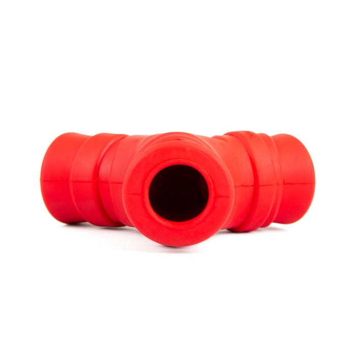Jeffers Red "Y" Natural Rubber Dental Dog Chew Toy for Medium Chewers - I7QE - Red - Medium - 1 - 9