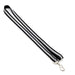 Jeffers Reflective Glow-in-the-Dark Safety Stripe Nylon Dog Leash, 1" W x 4' L - IDDE - Black - 1" W x 4' L - 6
