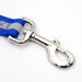 Jeffers Reflective Glow-in-the-Dark Safety Stripe Nylon Dog Leash, 1" W x 4' L - IDDF - Blue - 1" W x 4' L - 8