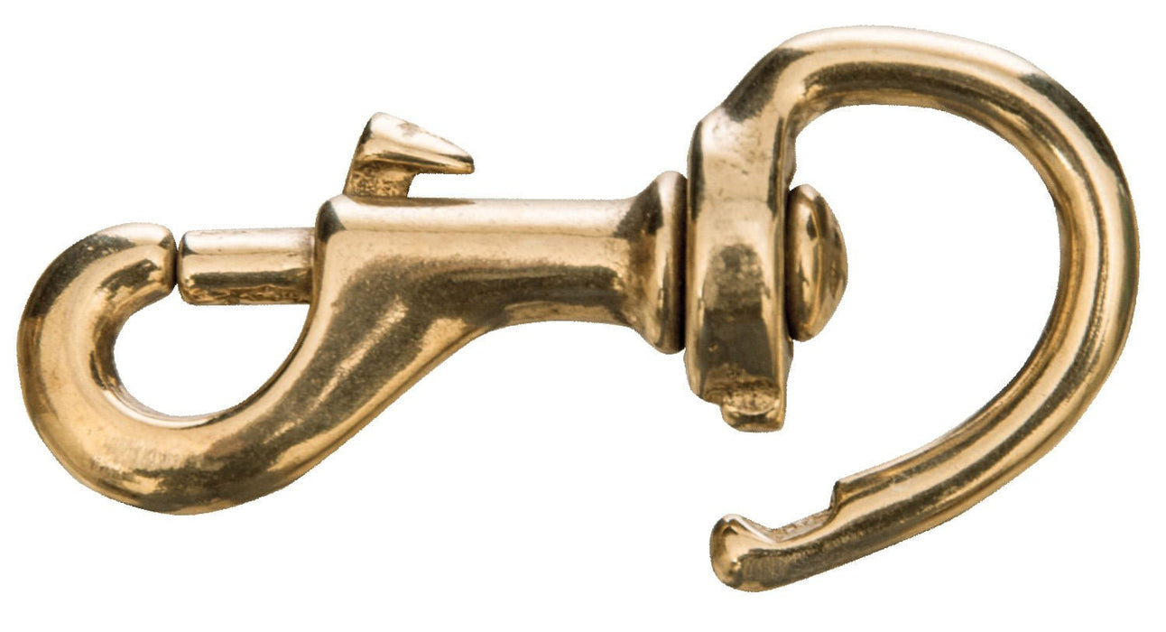 Jeffers Solid Brass Repair Snap with Swivel Eye - IAN2 - Single - 1