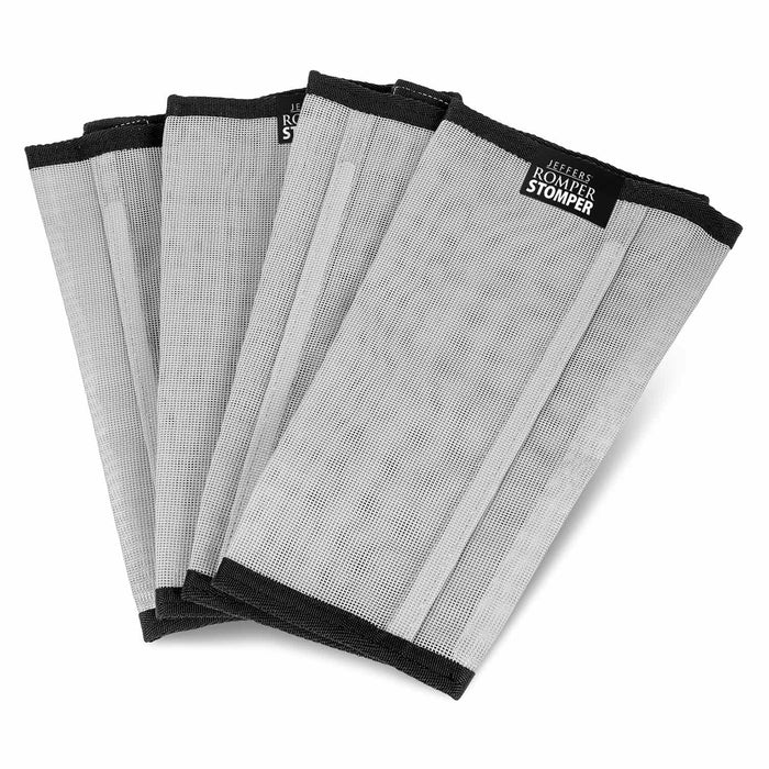 Jeffers Romper Stomper "Stomp - Free" Fly Boots for Horses, 4 pack - JEF2RC - Grey - Small - 8
