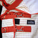 Jeffers Romper Stomper Sweet Itch Sheet with Detachable Neck - JEFZXK - 66" - White/ Red - 1 - 2