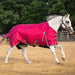Jeffers Romper Stomper Horse Turnout Sheet, 1680 Denier, 0 Gram - JEF1L1 - Maroon/Dark Gray - 69 in - 8