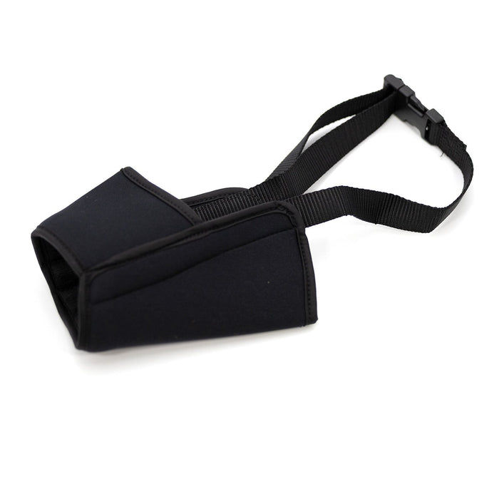 Jeffers Soft Neoprene Dog Muzzles - IDME - Size 0 (4") - Black - 1